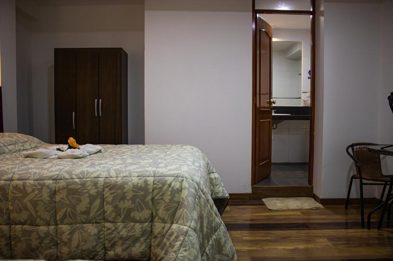 Hotel Los Laureles Calca Buitenkant foto